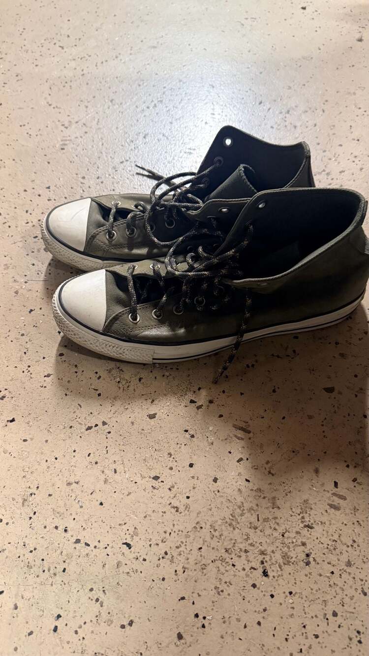 Converse Chuck Taylor All Star High Top Field Surplus Green Sneakers